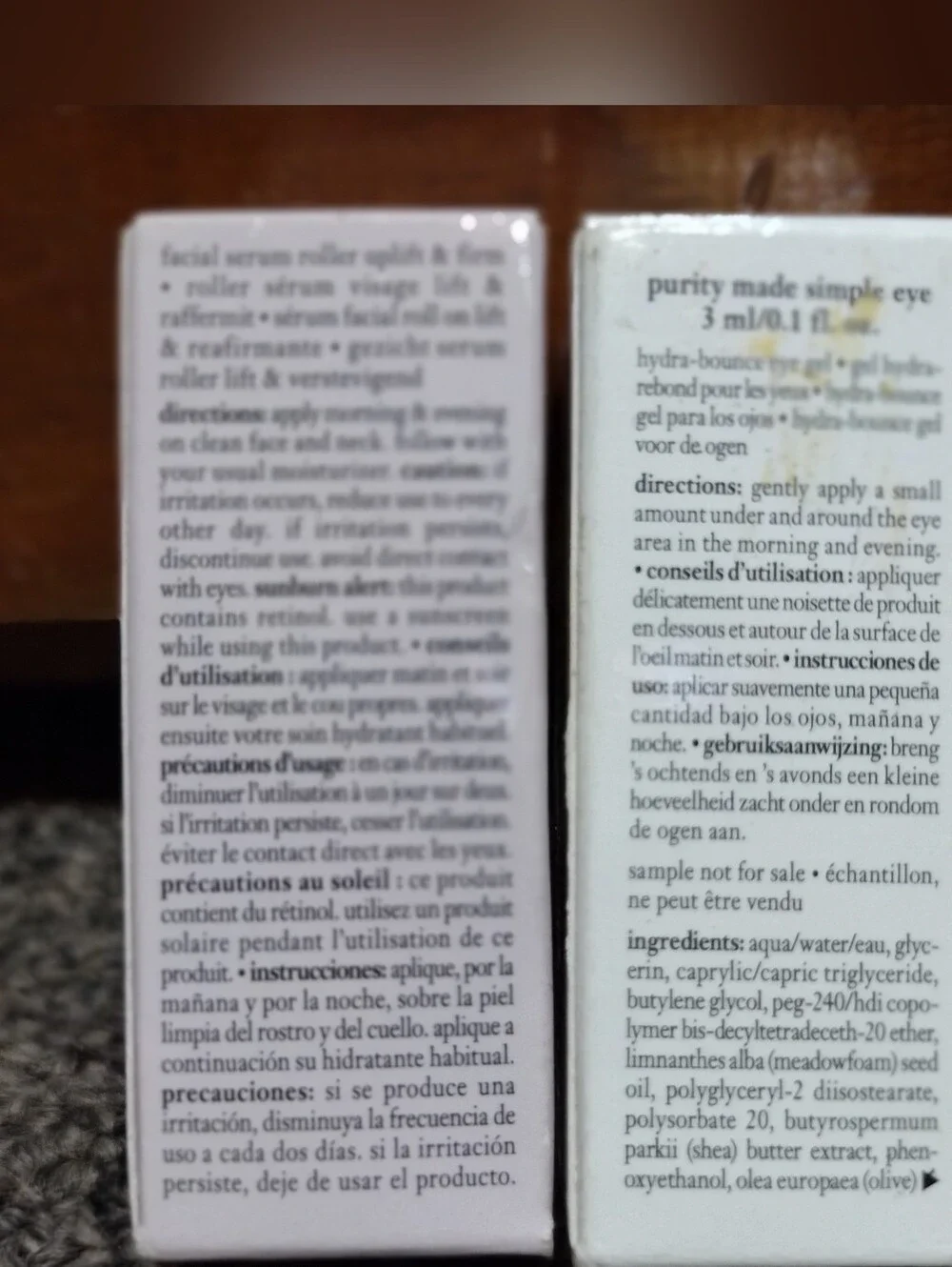 Philosophy White Miracle Worker Fix Facial Serum Roller & Purity Eye Gel Duo